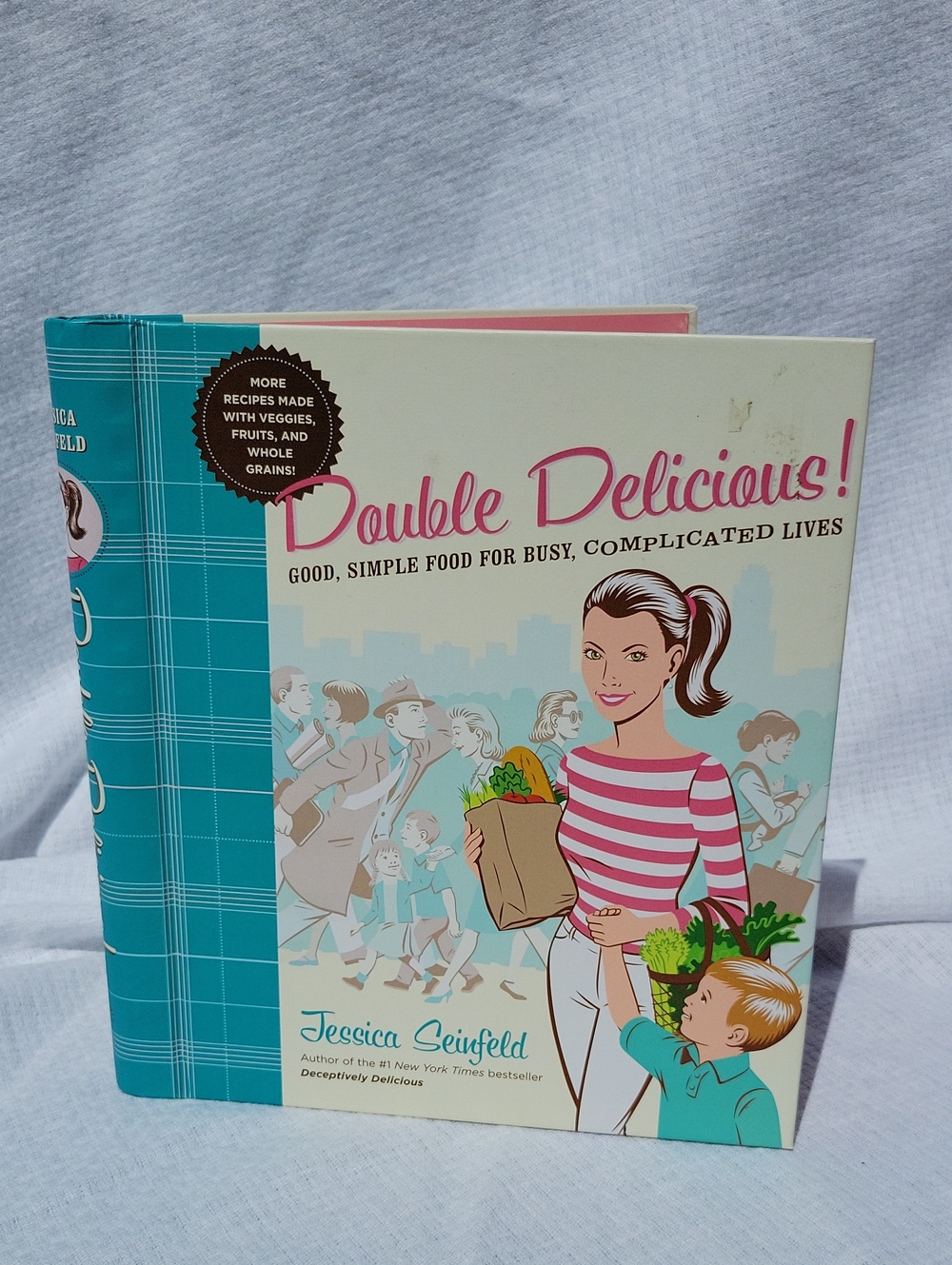 Double Delicious! Hardcover Cookbook by Jessica Seinfeld VGU C